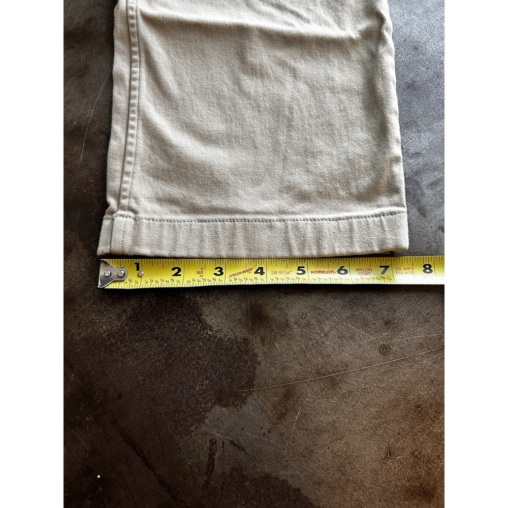 Outerknown Sea Legs Mens Organic Cotton Chino Stright Stretch Pants Beige Sz 36 - Picture 10 of 10